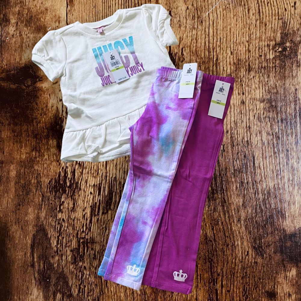 Juicy by Juicy Couture 3 Piece Little Girls Set